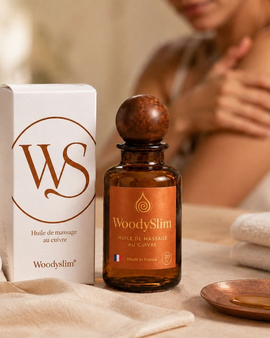 Huile de massage au cuivre : un rituel détente pour amortir la rentrée | WoodySlim®