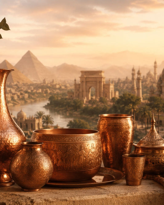 Le cuivre dans l'Histoire : Égypte, Perse, Inde | WoodySlim®