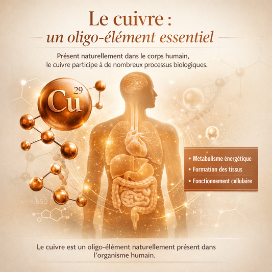 Pourquoi le cuivre est un oligo-élément essentiel pour le corps humain