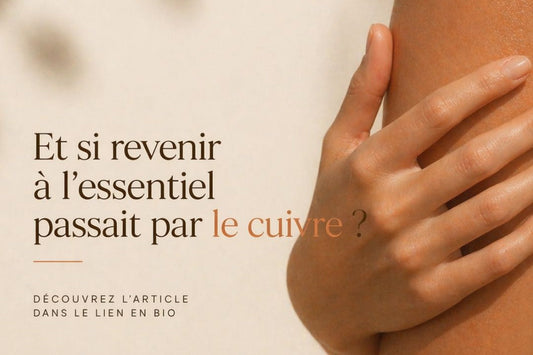 Huile de massage au cuivre : Le secret ancestral pour une peau régénérée et un esprit apaisé
