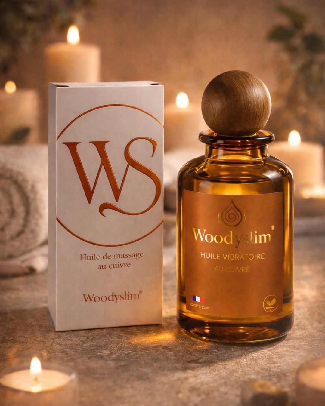 huile de massage au cuivre par woodyslim 