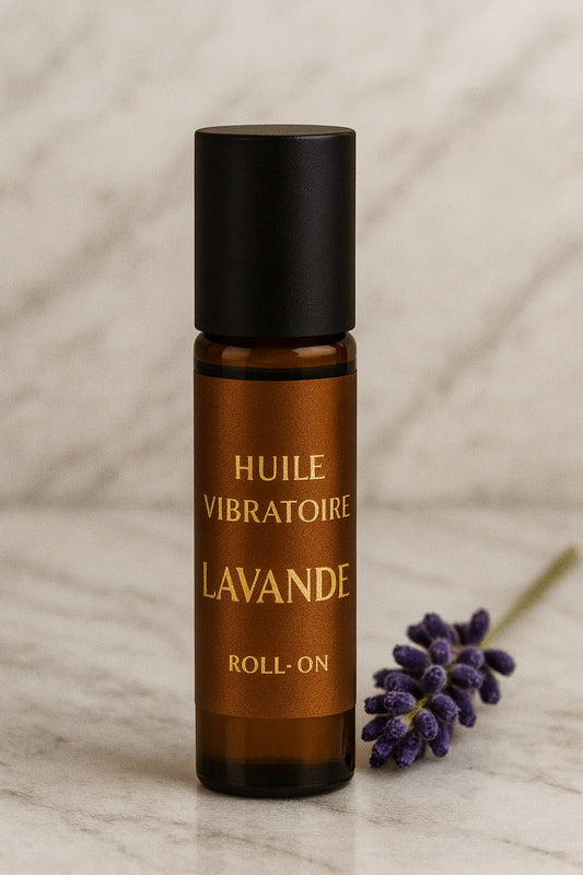 Roll-on cuivre 10 ml – Huile vibratoire  à la lavande | Massage ciblé